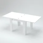 Mesa extensível de madeira sustentável até 180 cm - Perro Viadurini