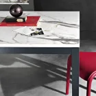 Mesa Extensível até 180 cm em Metal Antracite Made in Italy - Beatrise Viadurini