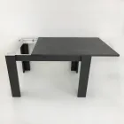 Mesa de Jantar Design Extensível até 210 cm em Madeira Sustentável - Perro Viadurini