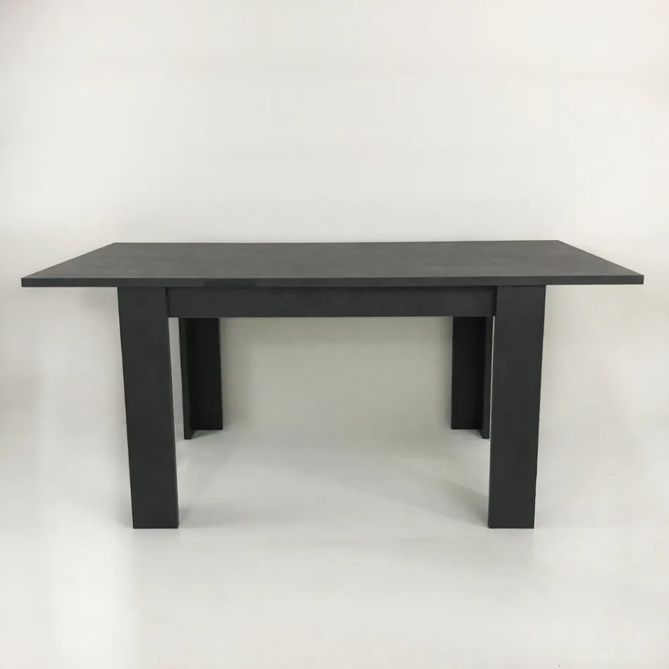 Mesa de Jantar Design Extensível até 210 cm em Madeira Sustentável - Perro Viadurini