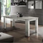 Mesa de Jantar Design Extensível até 210 cm em Madeira Sustentável - Perro Viadurini
