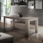 Mesa de Jantar Design Extensível até 210 cm em Madeira Sustentável - Perro Viadurini
