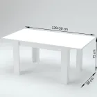 Mesa de Jantar Design Extensível até 210 cm em Madeira Sustentável - Perro Viadurini