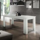 Mesa de Jantar Design Extensível até 210 cm em Madeira Sustentável - Perro Viadurini