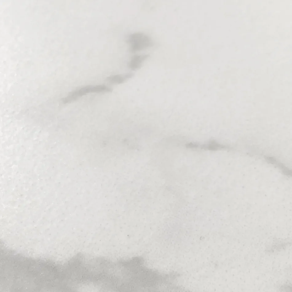 Mesa extensível até 220 cm em cerâmica com acabamento em mármore - Berice Viadurini