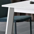 Mesa extensível até 220 cm em Faia e Melamina Made in Italy - Toles Viadurini
