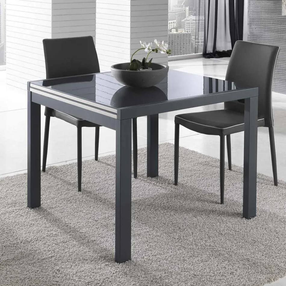 Mesa Extensível até 240 cm em Madeira Lacada Design Made in Italy - Jacobs Viadurini