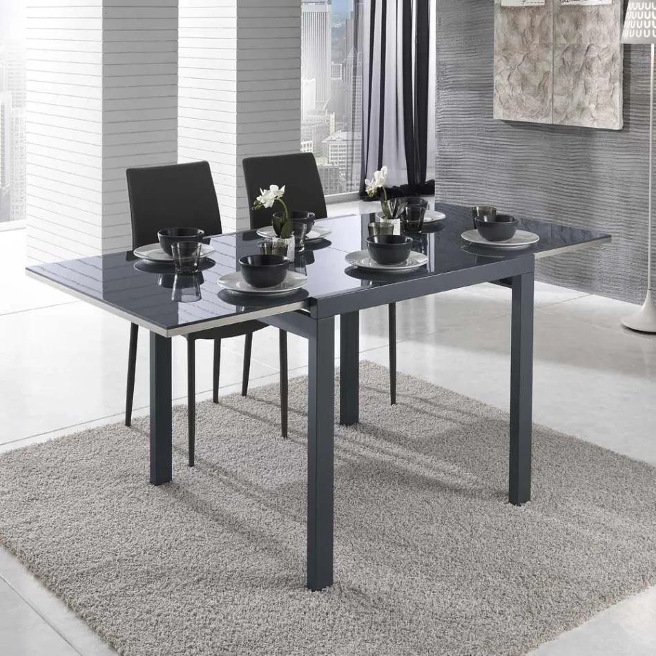 Mesa Extensível até 240 cm em Madeira Lacada Design Made in Italy - Jacobs Viadurini