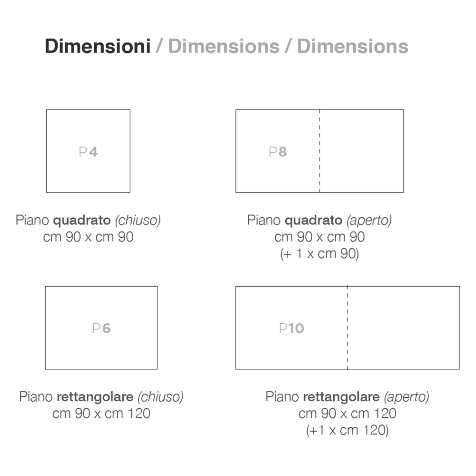 Mesa Extensível até 240 cm em Madeira Lacada Design Made in Italy - Jacobs Viadurini