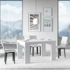 Mesa extensível até 246 cm em micropartículas de madeira Made in Italy - Árvore Viadurini