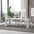 Mesa extensível até 246 cm em micropartículas de madeira Made in Italy - Árvore Viadurini
