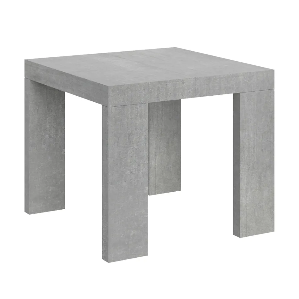 Mesa extensível até 246 cm em micropartículas de madeira Made in Italy - Árvore Viadurini