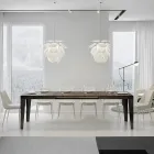 Mesa extensível até 284 cm em diferentes tamanhos e acabamentos Made in Italy - Praia Viadurini