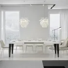 Mesa extensível até 284 cm em diferentes tamanhos e acabamentos Made in Italy - Praia Viadurini