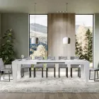 Mesa extensível até 440 cm Disponível em diversos acabamentos - Montanha Viadurini