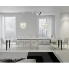 Mesa extensível até 440 cm em diferentes tamanhos e acabamentos Made in Italy - Praia Viadurini