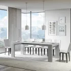 Mesa extensível até 440 cm em micropartículas de madeira Made in Italy - Árvore Viadurini