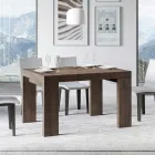 Mesa extensível até 440 cm em micropartículas de madeira Made in Italy - Árvore Viadurini
