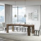 Mesa extensível até 440 cm em micropartículas de madeira Made in Italy - Árvore Viadurini