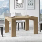 Mesa extensível até 440 cm em micropartículas de madeira Made in Italy - Árvore Viadurini