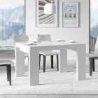 Mesa extensível até 440 cm em micropartículas de madeira Made in Italy - Árvore Viadurini