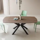 Mesa de Barril Extensível em HPL Laminado com Diferentes Acabamentos - Incontro Viadurini