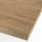 Mesa extensível com abertura lateral sincronizada Made in Italy - Óculos Viadurini