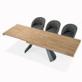 Mesa extensível com abertura lateral sincronizada Made in Italy - Occhiali