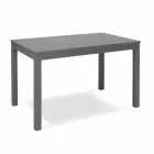 Mesa extensível com pés em madeira de faia, L130 / 210xP80cm, Denisio Viadurini