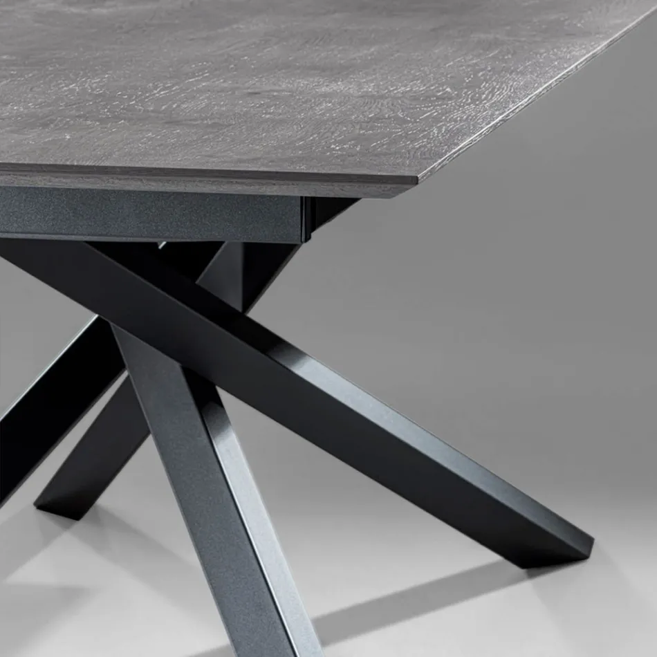 Mesa Extensível com Pernas S70 Made in Italy - Sagi Viadurini