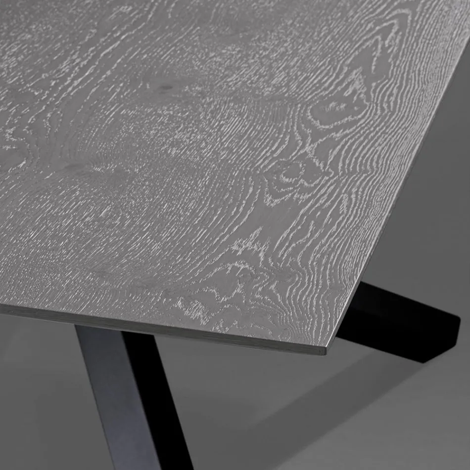 Mesa Extensível com Pernas S70 Made in Italy - Sagi Viadurini