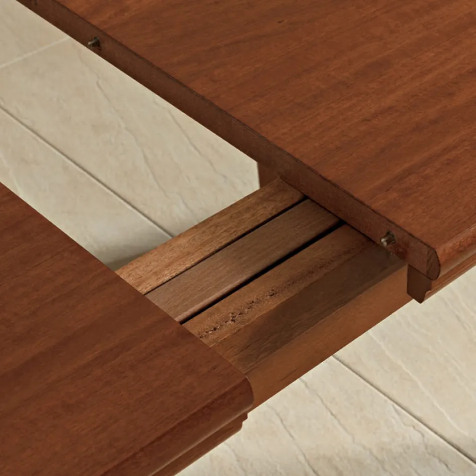 Mesa de Jantar de Madeira Design de 14 Lugares até 380 cm - Marzena Viadurini