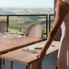 Mesa extensível para sala de estar feita de madeira maciça de teca - Fidia Viadurini