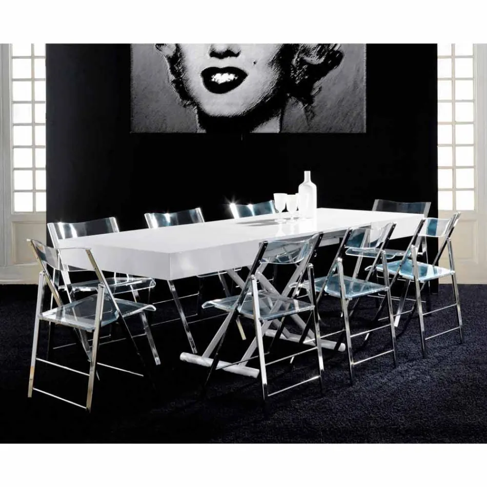 Mesa de jantar extensível para mesa de jantar Gilmore Viadurini