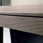 Mesa de design extensível em madeira de carvalho made in Italy Zerba Viadurini