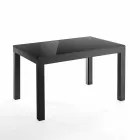 Mesa de Design Extensível em Vidro e Metal, Guerreiro Viadurini