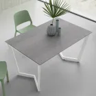 Mesa Extensível Até 238 cm com Tampo Laminam Made in Italy - Pablito Viadurini