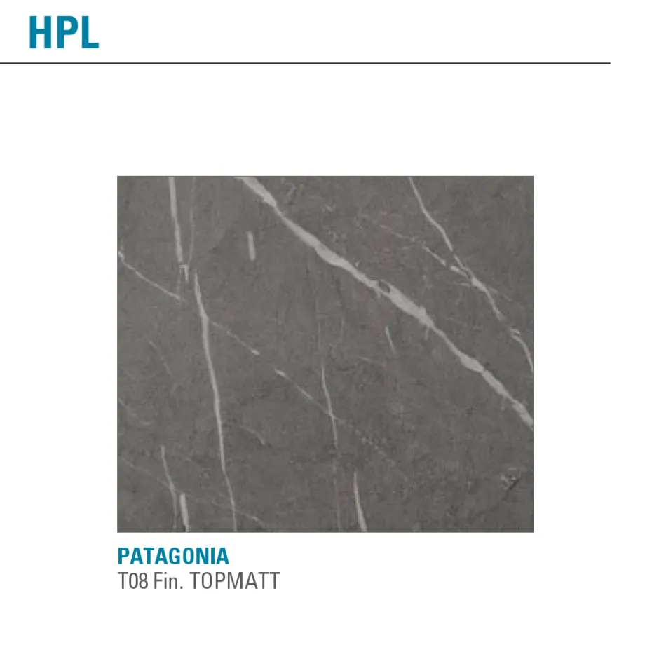 Mesa Extensível Até 334 cm em Alumínio e Hpl Fabricado na Itália - Filiberto Viadurini