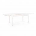 Mesa Extensível Clássica Até 240 cm em Mango Wood Homemotion - Tongo