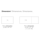 Mesa Extensível até 240 cm em Madeira Lacada Made in Italy - Adrienne Viadurini