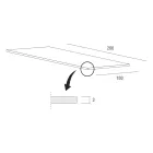 Mesa extensível até 280 cm em Fenix Made in Italy, Precious - Aresto Viadurini