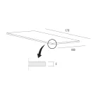 Mesa extensível até 280 cm em Fenix Made in Italy, Precious - Aresto Viadurini