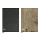 Mesa extensível até 280 cm em Madeira e Metal Made in Italy - Gallotto Viadurini