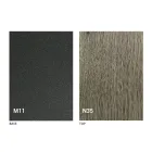 Mesa extensível até 280 cm em Madeira e Metal Made in Italy - Gallotto Viadurini