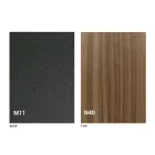 Mesa extensível até 280 cm em Madeira e Metal Made in Italy - Gallotto Viadurini