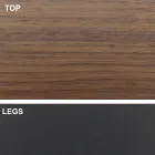 Mesa Extensível Até 300 cm com Tampo Folheado Made in Italy - Grotta Viadurini