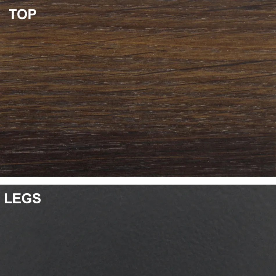 Mesa Extensível Até 300 cm com Tampo Folheado Made in Italy - Grotta Viadurini