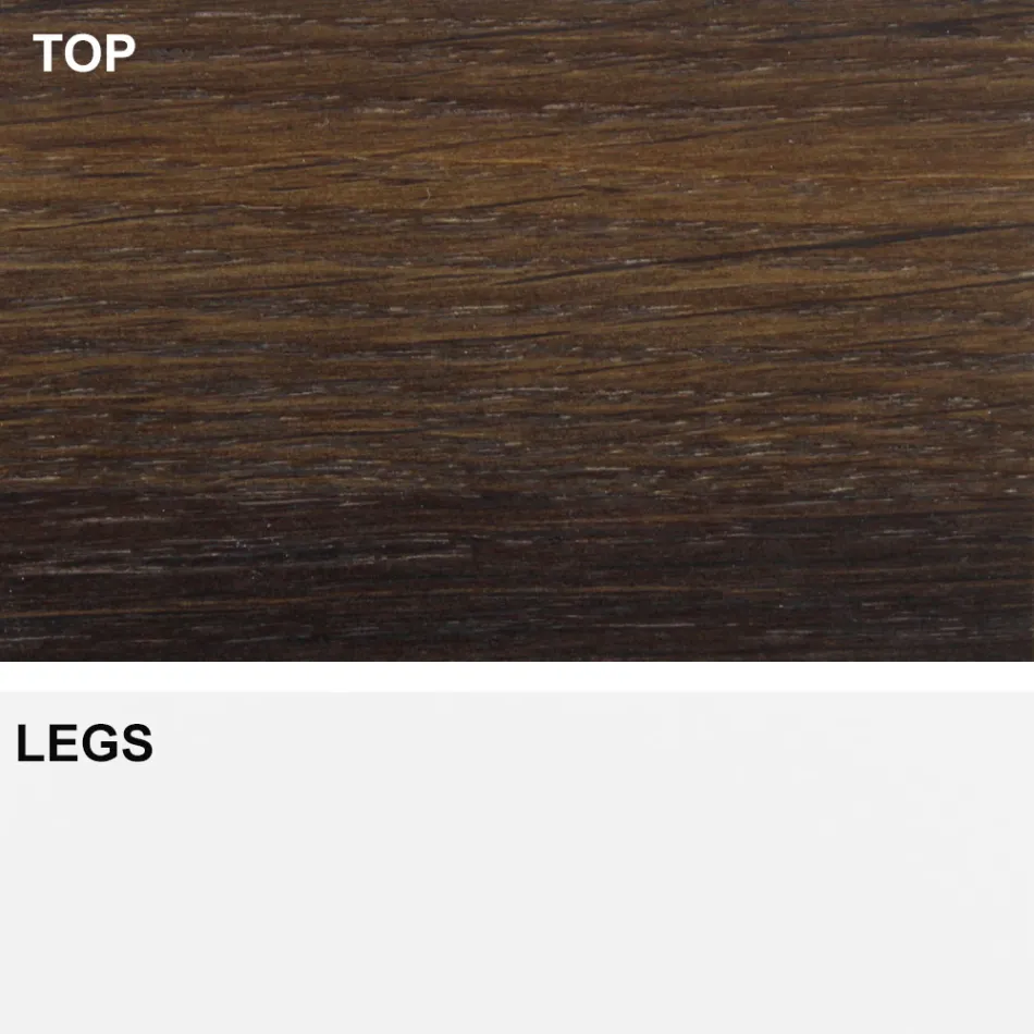 Mesa Extensível Até 300 cm com Tampo Folheado Made in Italy - Grotta Viadurini