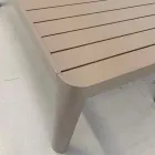 Mesa Exterior Extensível até 300 cm em Alumínio Pintado - Vidro Viadurini