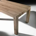Mesa extensível até 300 cm design moderno em melamina Oky Viadurini